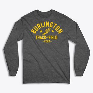 Burlington High School Track and Field Classic Long Sleeve T-Shirt