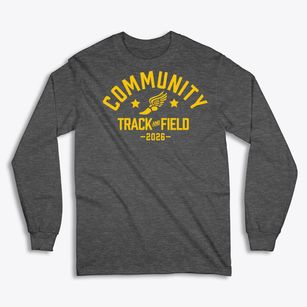 Community Christian School Track and Field Classic Long Sleeve T-Shirt
