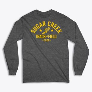 Sugar Creek Elementary School Track and Field Classic Long Sleeve T-Shirt