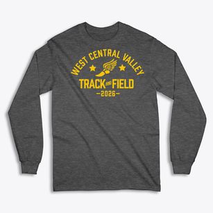 West Central Valley High School Track and Field Classic Long Sleeve T-Shirt