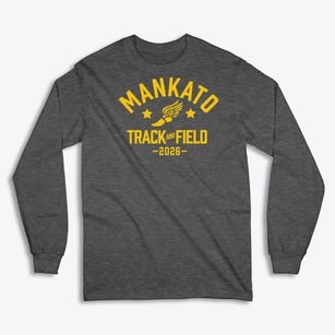 Mankato High School Track and Field Classic Long Sleeve T-Shirt