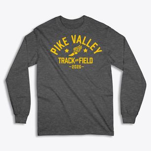 Pike Valley Elementary School Track and Field Classic Long Sleeve T-Shirt