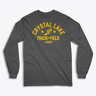 Crystal Lake Elementary School Track and Field Classic Long Sleeve T-Shirt