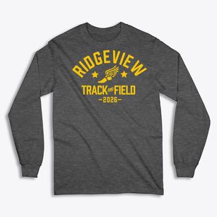 Ridgeview Elementary School Track and Field Classic Long Sleeve T-Shirt