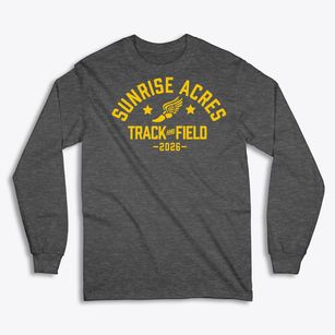 Sunrise Acres Elementary School Track and Field Classic Long Sleeve T-Shirt