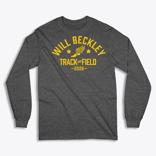 Will Beckley Elementary School Track and Field Classic Long Sleeve T-Shirt