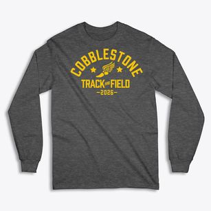 Cobblestone School Track and Field Classic Long Sleeve T-Shirt