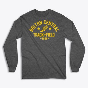 Bolton Central School Track and Field Classic Long Sleeve T-Shirt