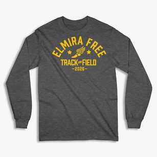 Elmira Free Academy High School Track and Field Classic Long Sleeve T-Shirt
