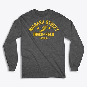 Niagara Street Elementary School Track and Field Classic Long Sleeve T-Shirt