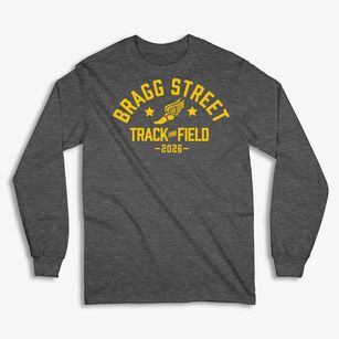 Bragg Street Academy Track and Field Classic Long Sleeve T-Shirt