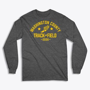 Washington County Union School Track and Field Classic Long Sleeve T-Shirt