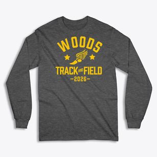 Woods Charter School Track and Field Classic Long Sleeve T-Shirt