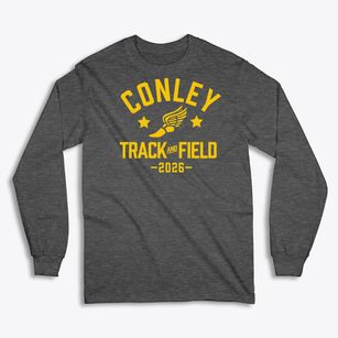 Conley High School Track and Field Classic Long Sleeve T-Shirt