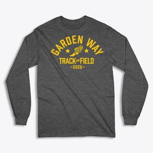 Garden Way Christian Academy Track and Field Classic Long Sleeve T-Shirt
