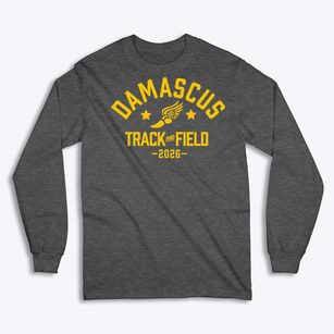 Damascus Christian School Track and Field Classic Long Sleeve T-Shirt