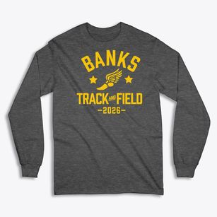 Banks Elementary School Track and Field Classic Long Sleeve T-Shirt