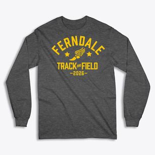 Ferndale High School Track and Field Classic Long Sleeve T-Shirt