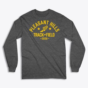 Pleasant Hills Middle School Track and Field Classic Long Sleeve T-Shirt