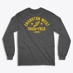 Cranston High School West Track and Field Classic Long Sleeve T-Shirt