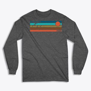 Mayfield Ohio Blissful Sunset Classic Long Sleeve T-Shirt