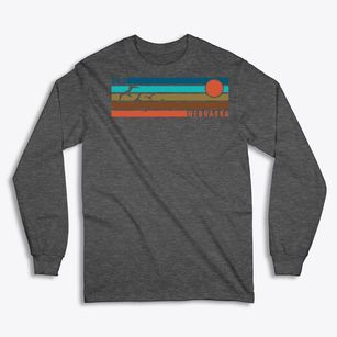 Ord Nebraska Blissful Sunset Classic Long Sleeve T-Shirt