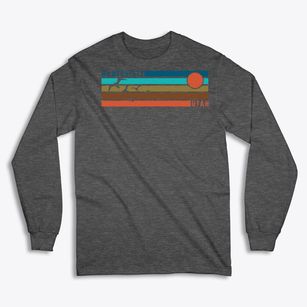 Huntsville Utah Blissful Sunset Classic Long Sleeve T-Shirt