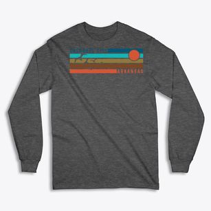 Cherokee City Arkansas Blissful Sunset Classic Long Sleeve T-Shirt