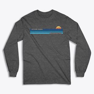 Ocean Park Washington Water View Classic Long Sleeve T-Shirt