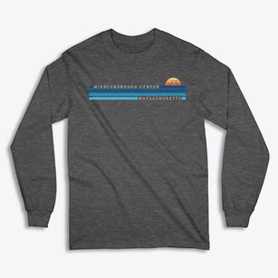 Middleborough Center Massachusetts Water View Classic Long Sleeve T-Shirt