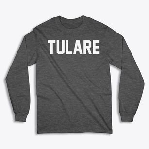Tulare California Classic Block Classic Long Sleeve T-Shirt