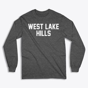 West Lake Hills Texas Classic Block Classic Long Sleeve T-Shirt