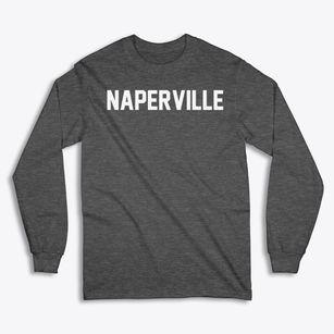Naperville Illinois Classic Block Classic Long Sleeve T-Shirt