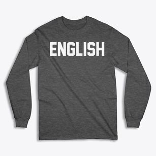 English Indiana Classic Block Classic Long Sleeve T-Shirt