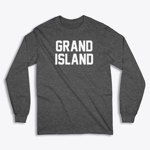 Grand Island New York Classic Block Classic Long Sleeve T-Shirt
