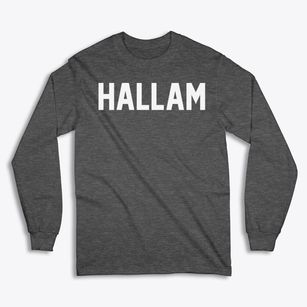 Hallam Nebraska Classic Block Classic Long Sleeve T-Shirt