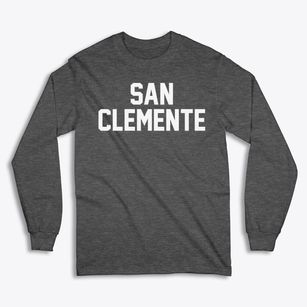 San Clemente California Classic Block Classic Long Sleeve T-Shirt