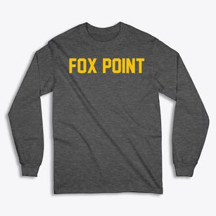 Fox Point Wisconsin Classic Block Classic Long Sleeve T-Shirt