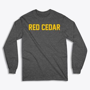 Red Cedar Wisconsin Classic Block Classic Long Sleeve T-Shirt