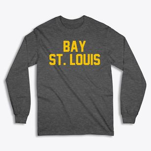 Bay St. Louis Mississippi Classic Block Classic Long Sleeve T-Shirt