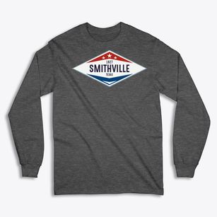 Smithville Texas Diamond Star Classic Long Sleeve T-Shirt