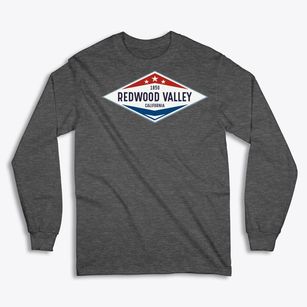 Redwood Valley California Diamond Star Classic Long Sleeve T-Shirt
