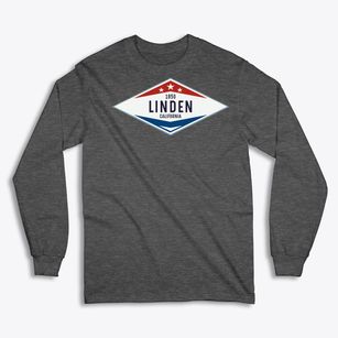 Linden California Diamond Star Classic Long Sleeve T-Shirt