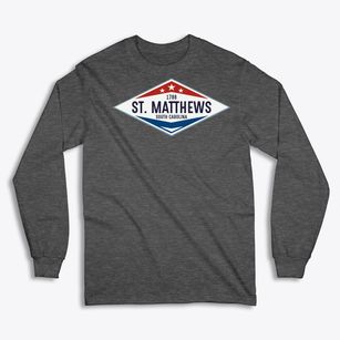 St. Matthews South Carolina Diamond Star Classic Long Sleeve T-Shirt