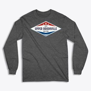 Upper Brookville New York Diamond Star Classic Long Sleeve T-Shirt