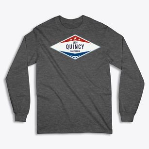 Quincy California Diamond Star Classic Long Sleeve T-Shirt