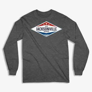 Jacksonville Arkansas Diamond Star Classic Long Sleeve T-Shirt