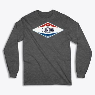Clinton Kentucky Diamond Star Classic Long Sleeve T-Shirt