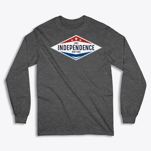 Independence New York Diamond Star Classic Long Sleeve T-Shirt