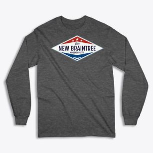New Braintree Massachusetts Diamond Star Classic Long Sleeve T-Shirt